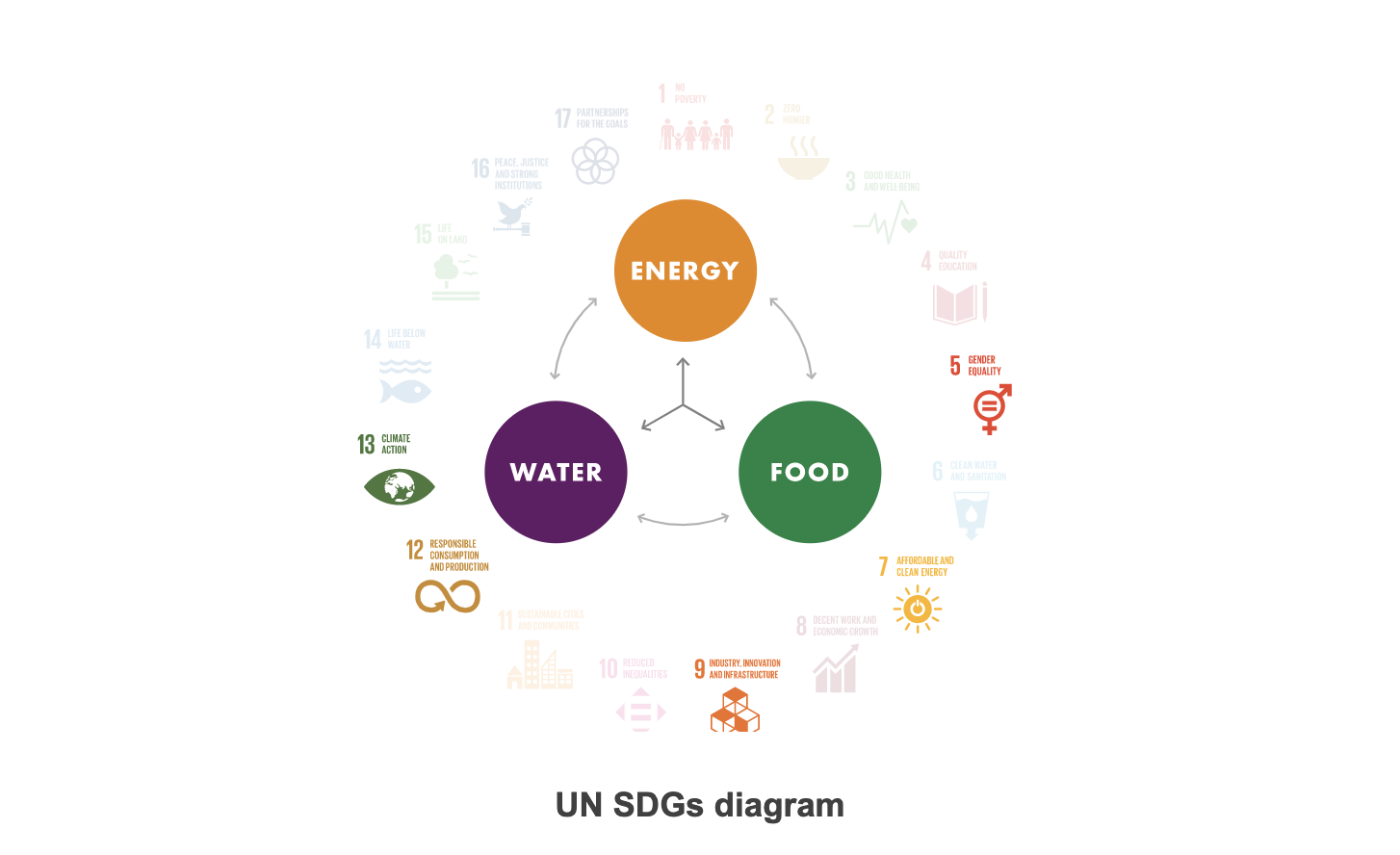 UN SDG diagram Australia